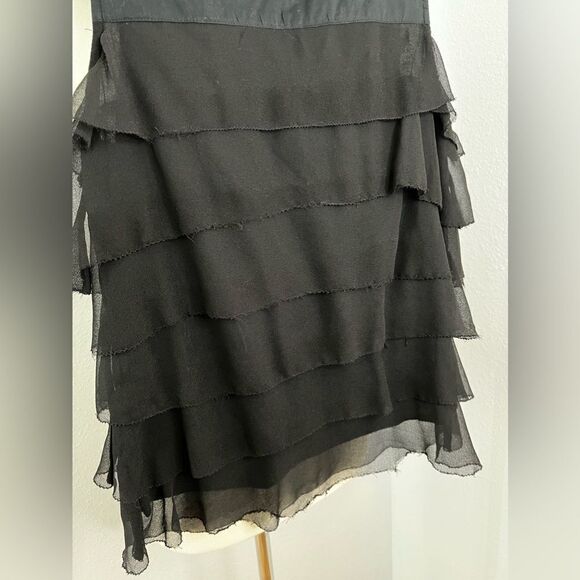 NWT Kas Designs raw hem ruffle top size small - Picture 3 of 7